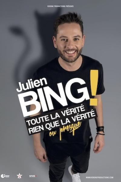 Ce soir c'est Julien BING au théâtre à l'ouest